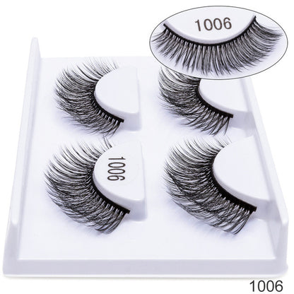 5 Pairs 3D Mink Lashes Thickness False Eyelashes