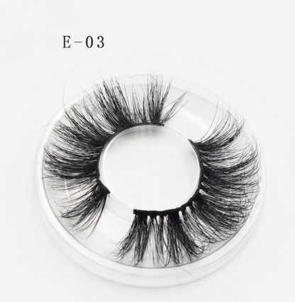 Visofree Eyelashes 3D Mink Lashes natural handmade volume soft lashes long eyelash extension real mink eyelash for makeup E01